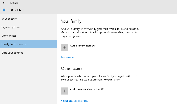 Create Restricted Guest Accounts in Windows 10